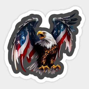 American Eagle Design Sticker